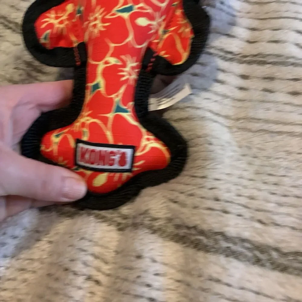 KONG Ballistic Lobster Dog Toy Durable Tug squeek rattle Medium/Large